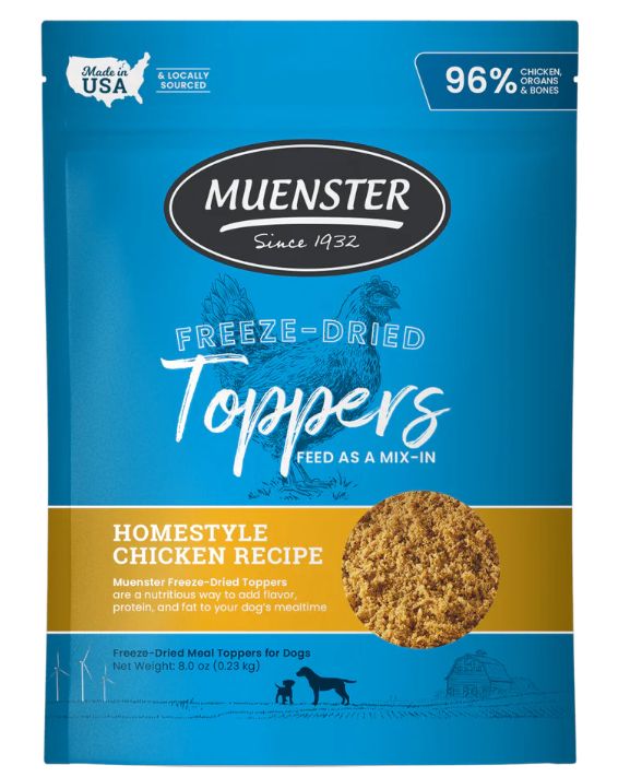 Chicken Freeze-Dried Meal Toppers for Dogs Chicken Freeze-Dried Meal Toppers for Dogs