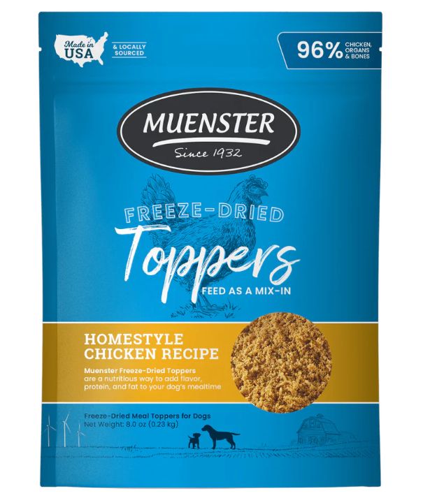 Chicken Freeze-Dried Meal Toppers for Dogs Chicken Freeze-Dried Meal Toppers for Dogs