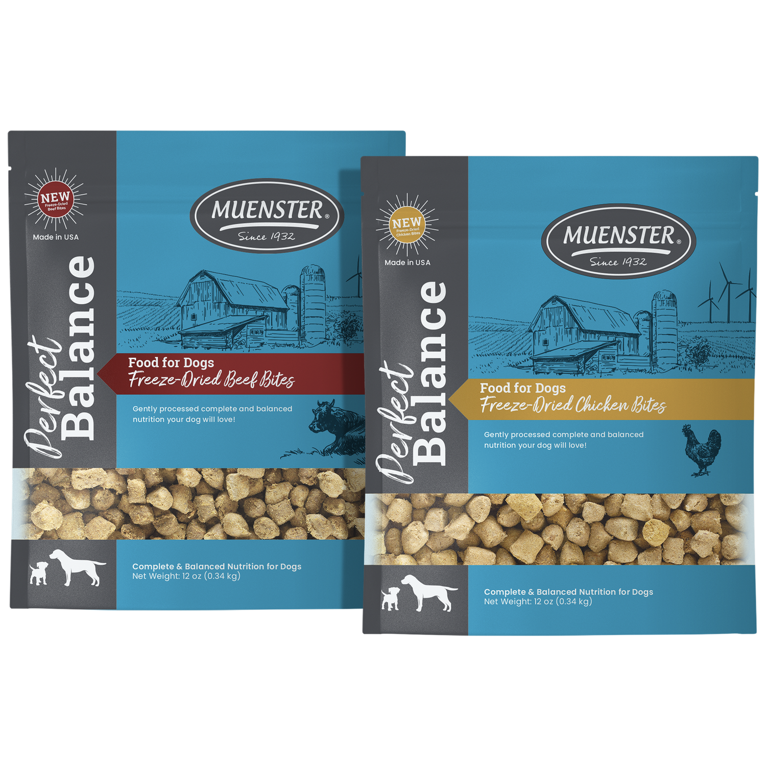 Perfect Balance Complete & Balanced Freeze-Dried Bites Sampler for Dogs Perfect Balance Complete & Balanced Freeze-Dried Bites Sampler for Dogs