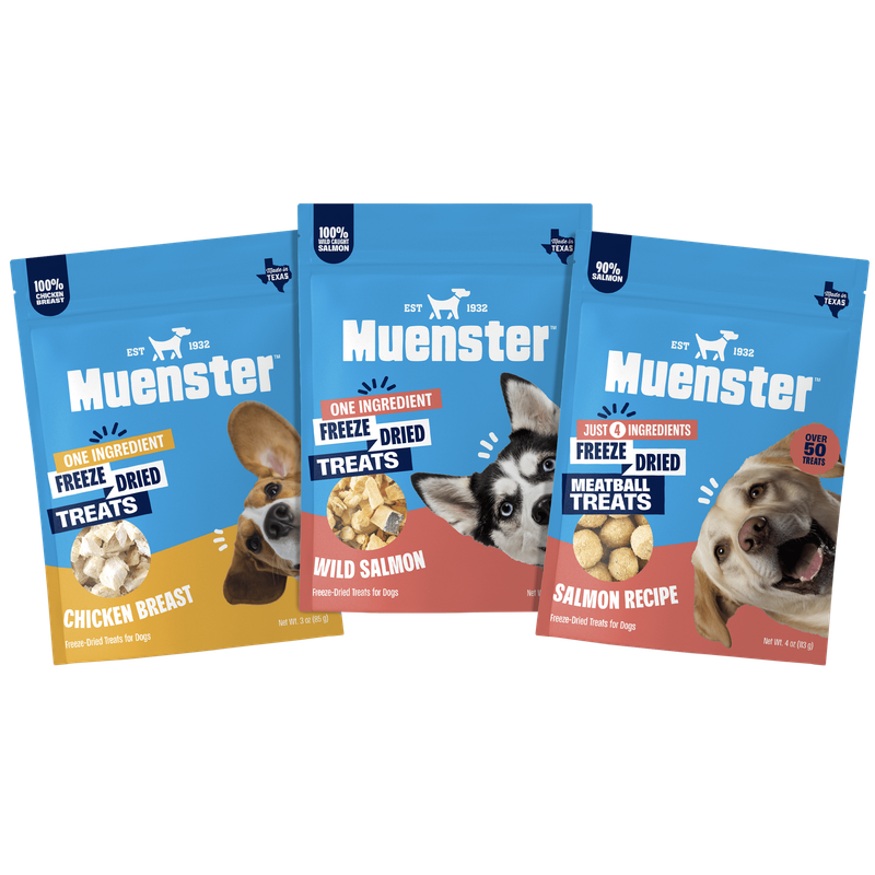 Limited Ingredient Treats Trio - Chicken Breast, Wild Salmon, Salmon Meatballs