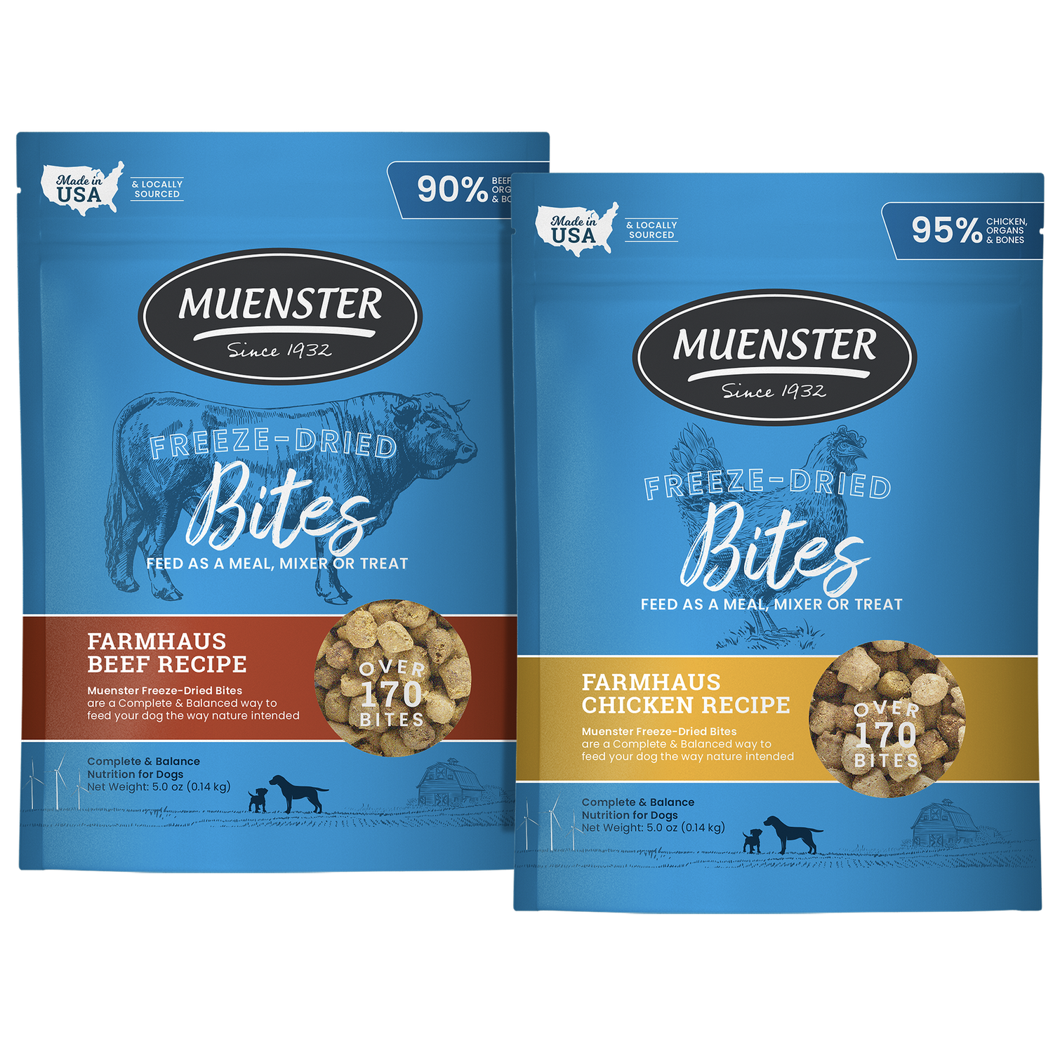 Freeze-Dried Training Treats Sampler - Beef + Chicken Freeze-Dried Training Treats Sampler - Beef + Chicken