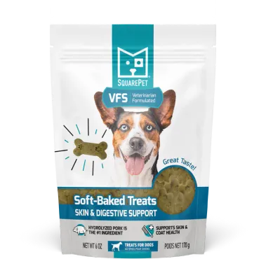 VFS® SKIN & DIGESTIVE SUPPORT SOFT-BAKED TREATS FOR DOGS