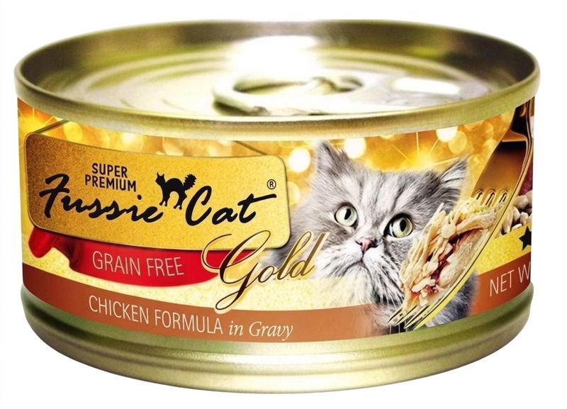 Fussie Cat 2.82oz SP Chk in Gravy CatFood