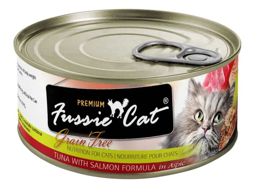 Fussie Cat 2.82oz PM Tuna/Salmn CatFood