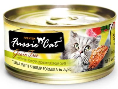 Fussie Cat 2.82oz PM Tuna/Shrimp CatFood Fussie Cat 2.82oz PM Tuna/Shrimp CatFood