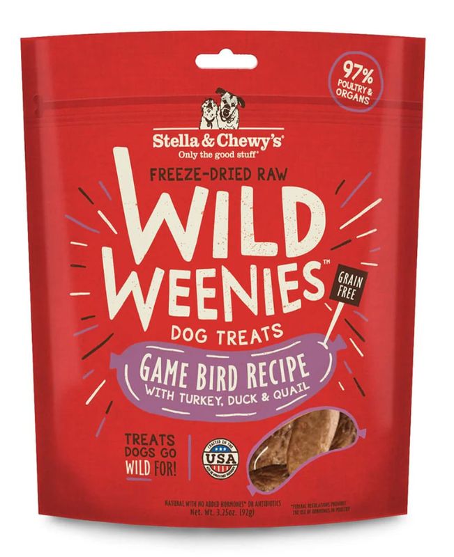 Stella Chewy 3.25oz GameBird Wild Weenies