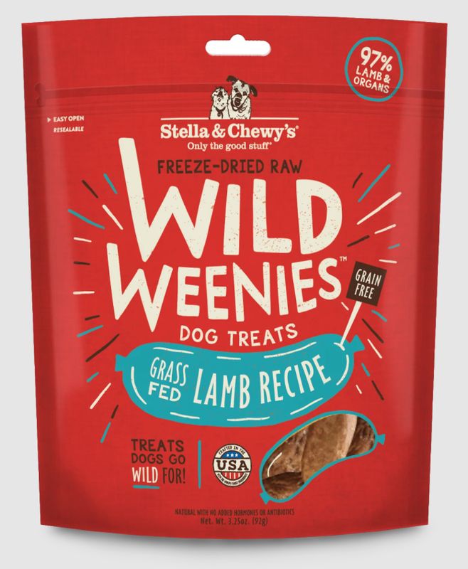 Stella Chewy 3.25oz Lamb Wild Weenies