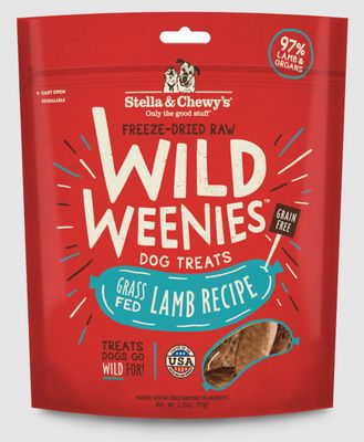 Stella Chewy 3.25oz Lamb Wild Weenies Stella Chewy 3.25oz Lamb Wild Weenies