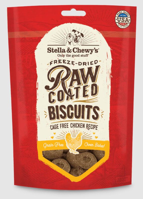Stella Chewy 9oz Raw Coated Chkn Biscuit