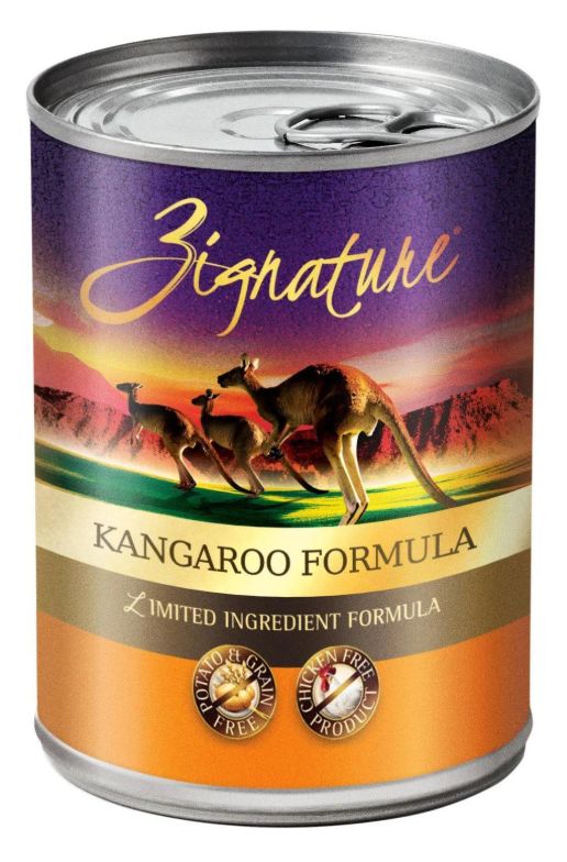 Zignature-13oz  Kangaroo Can DogFood