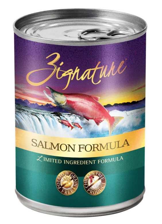 Zignature-13oz Salmon Can DogFood