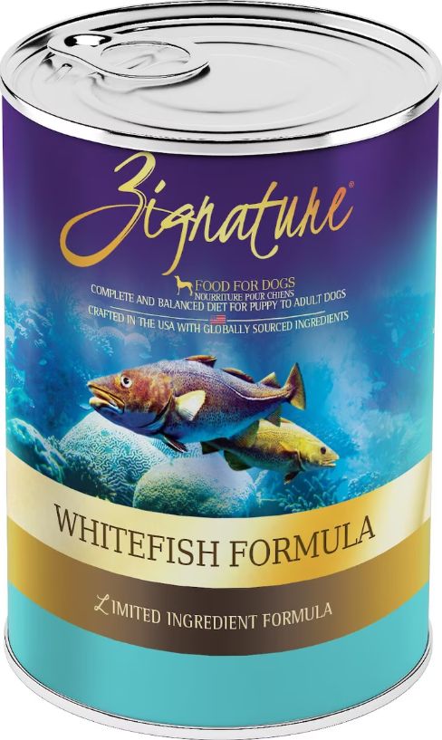 Zignature-13oz WhiteFish Can DogFood Zignature-13oz WhiteFish Can DogFood
