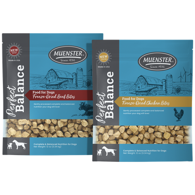 Perfect Balance Complete & Balanced Freeze-Dried Bites Sampler for Dogs Perfect Balance Complete & Balanced Freeze-Dried Bites Sampler for Dogs