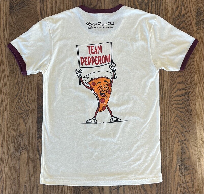 ADULT TEAM PEPPERONI T-SHIRT