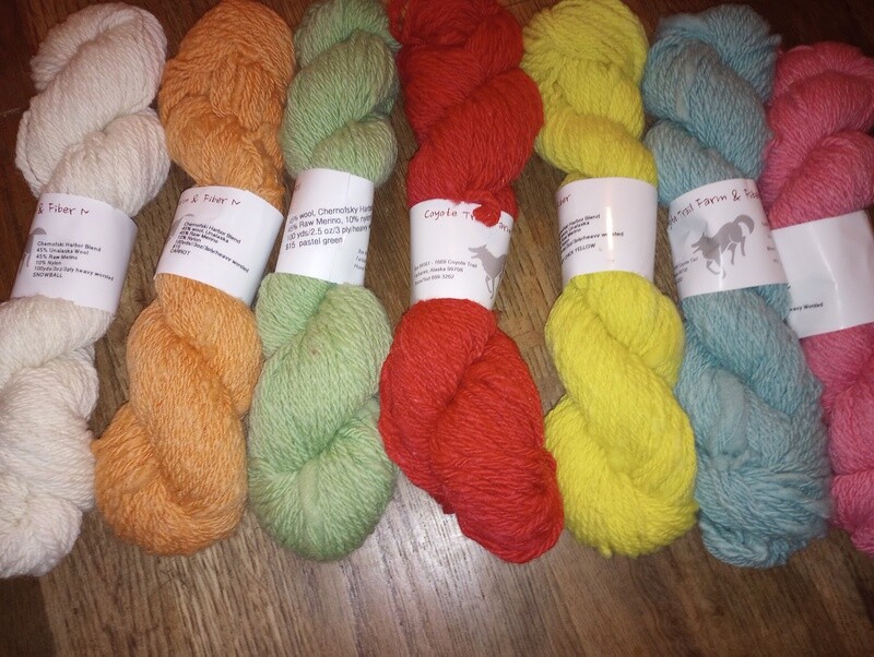 Uncle Art&#39;s Aleutian Wool Yarn | Heavy Worsted Wool Yarn