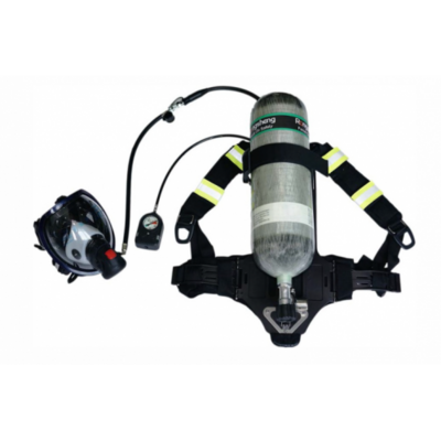 Breathing Apparatus / RS, RHZK6-S SCBA WITH ELECTRONICS GAUGE C/W 1PC 6L/300BAR STEEL CYLD, DIN, EC/MED APPROVED