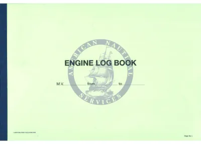 ENGINE ROOM LOG BOOK