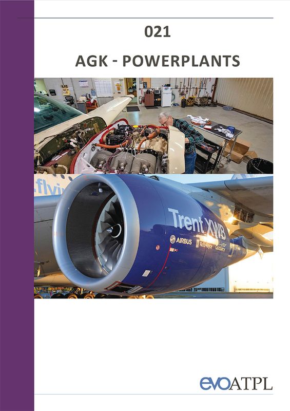 AGK Powerplant - Printed Study Book powerplants printed book