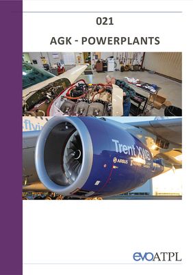 AGK Powerplant - Printed Study Book powerplants printed book