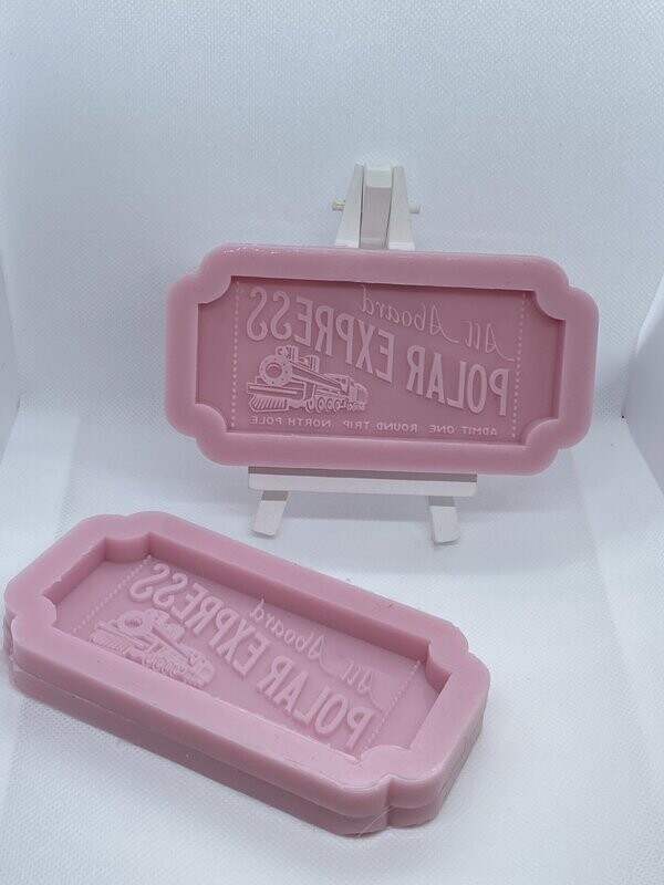 Polar Express Ticket Mould