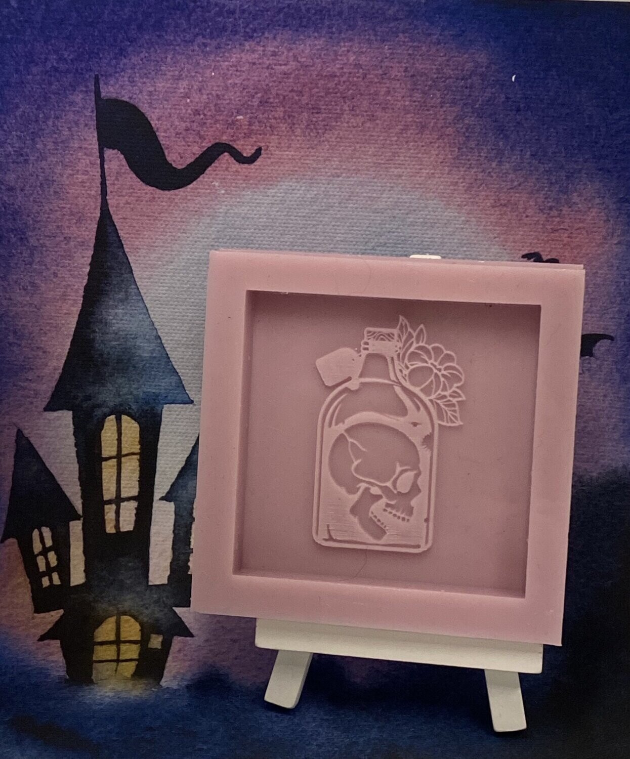 Skull In A Potion Bottle