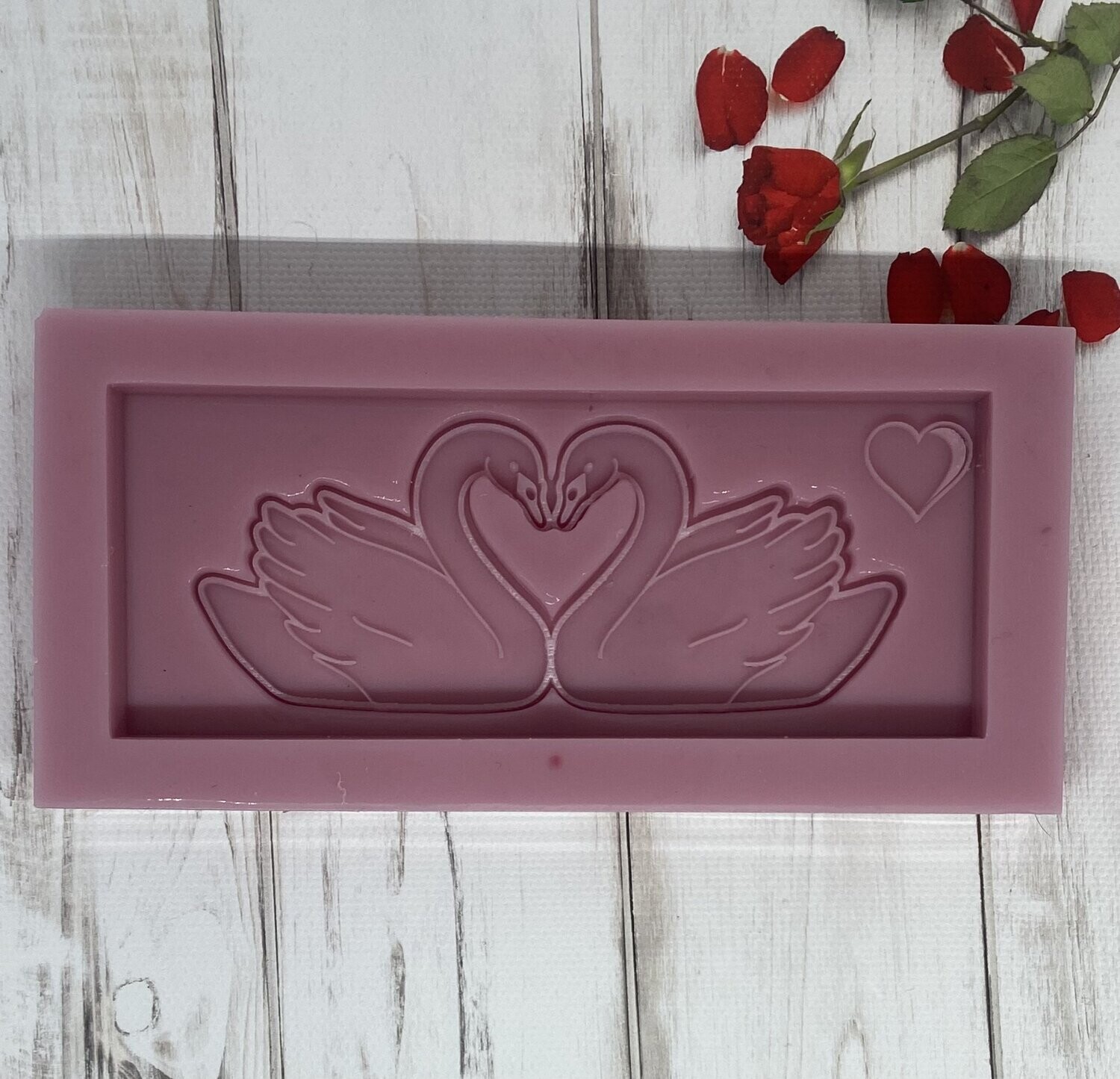 Valentines Swan 3D Mould