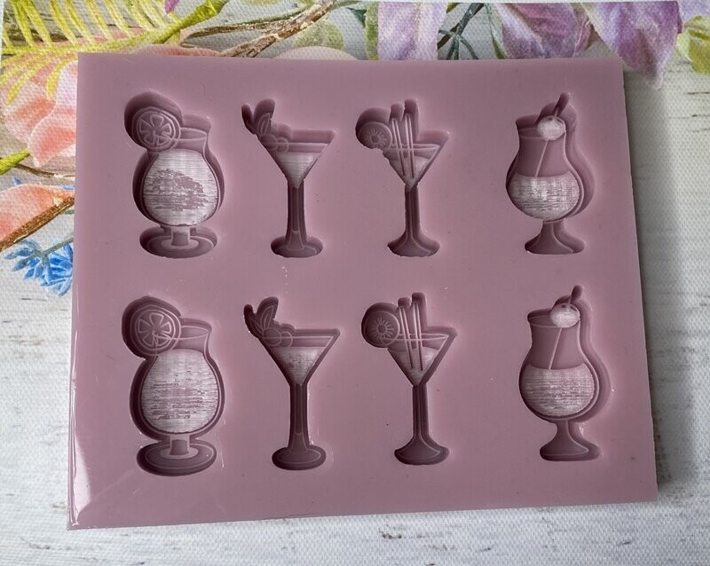 Cocktail Glasses Mini Mould