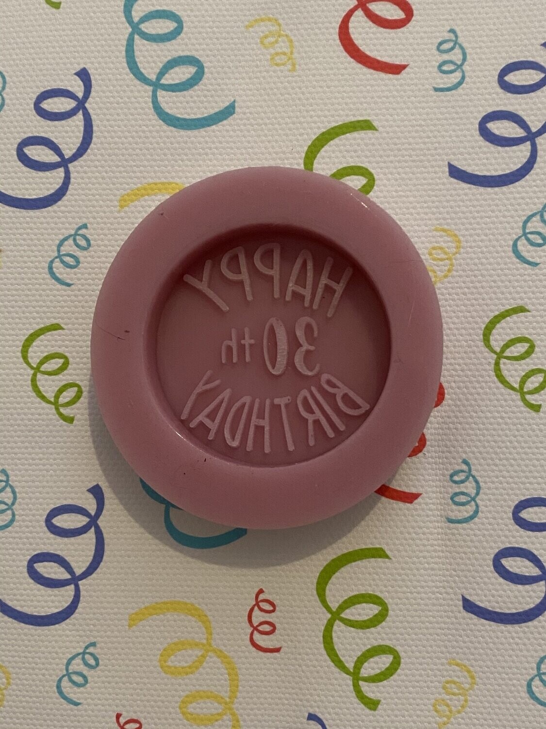 30th Birthday Coin Mould