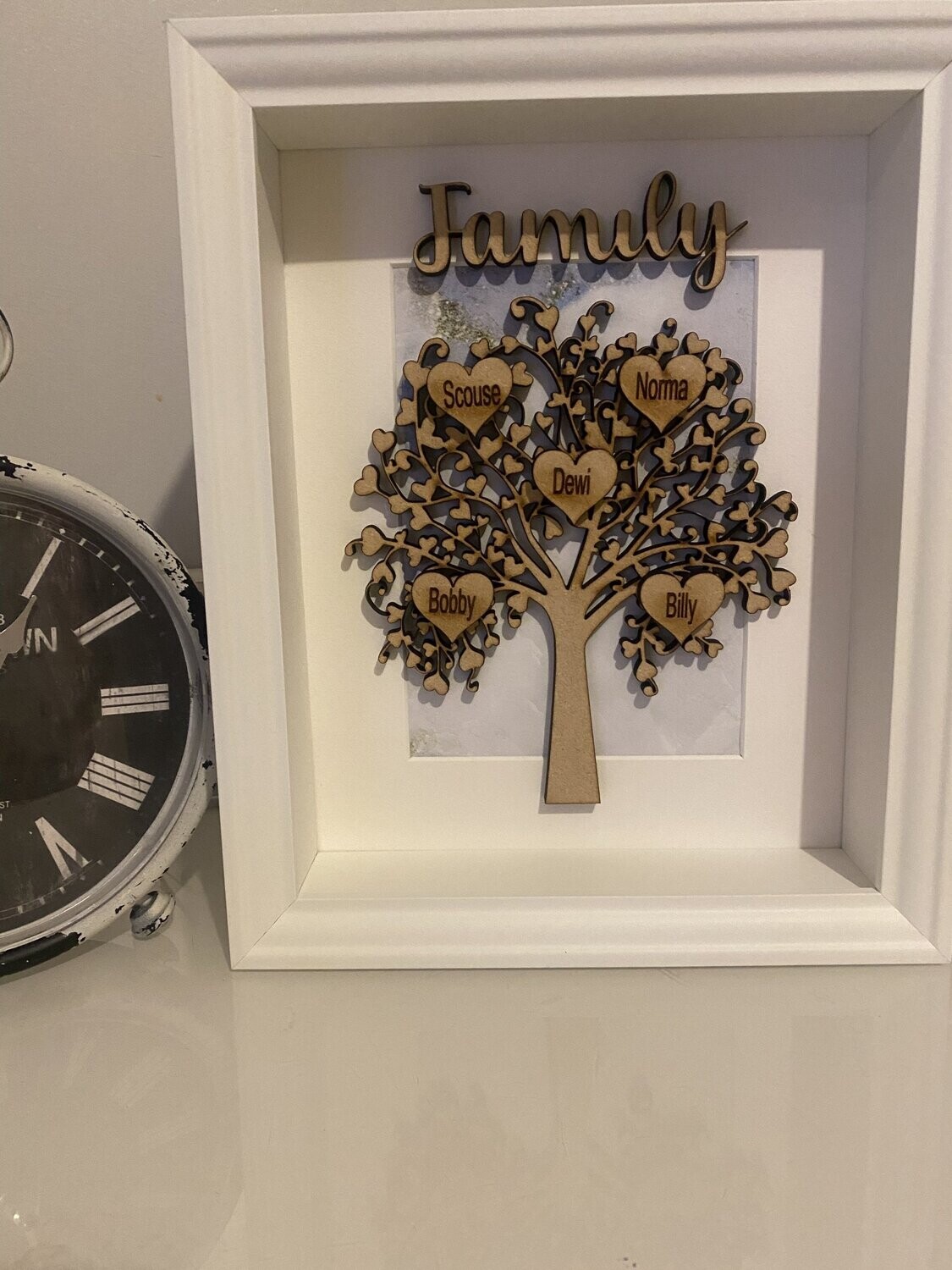 Family Tree Box Frame