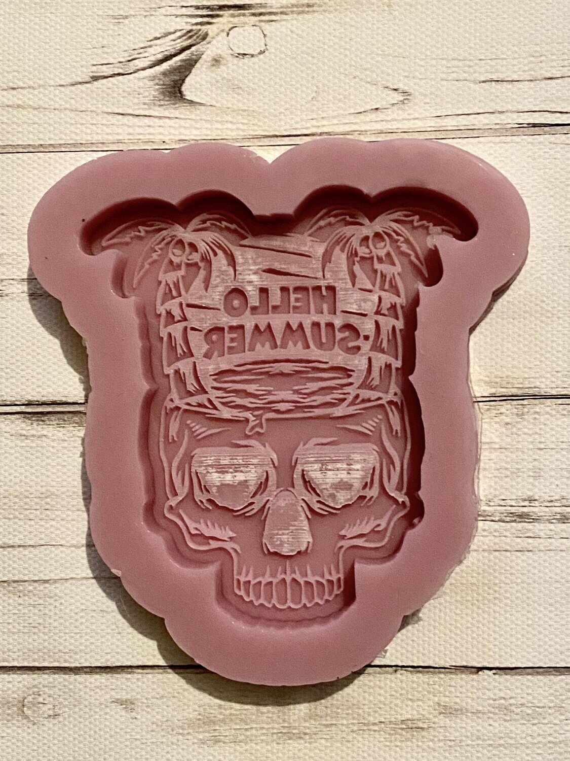 Hello Summer Skull Mould