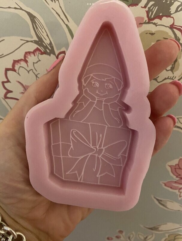 Elf In A Box Snap Bar Mould