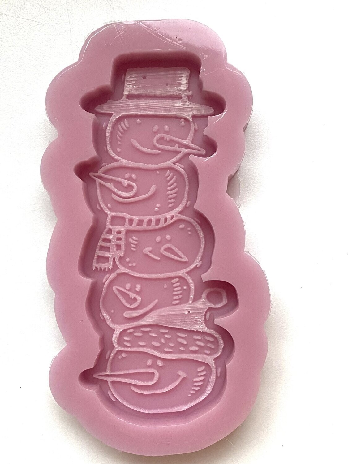 Snowman Snapbar Mould