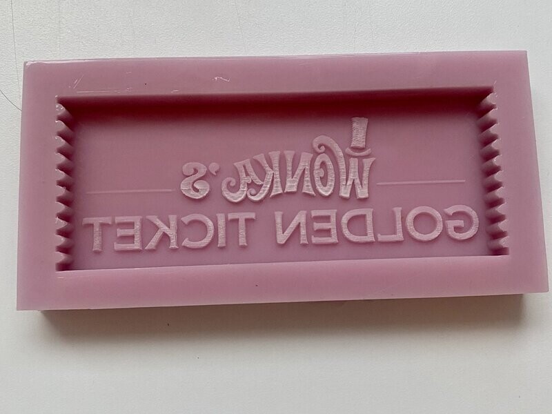 Golden Ticket Snap Bar Mould