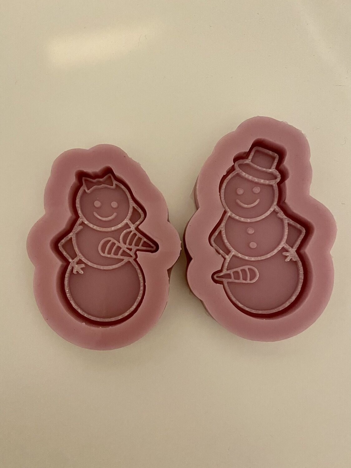 Snowman Couple (Adult) Mould