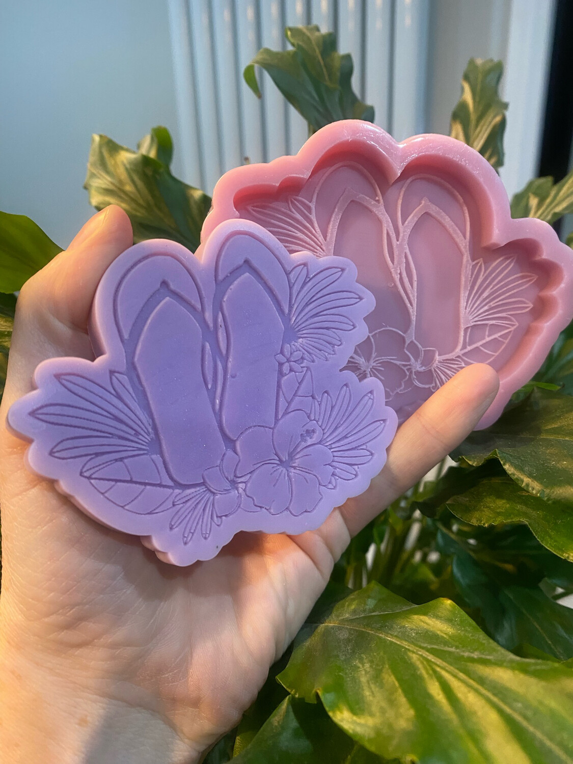 Flip Flop With Flowers