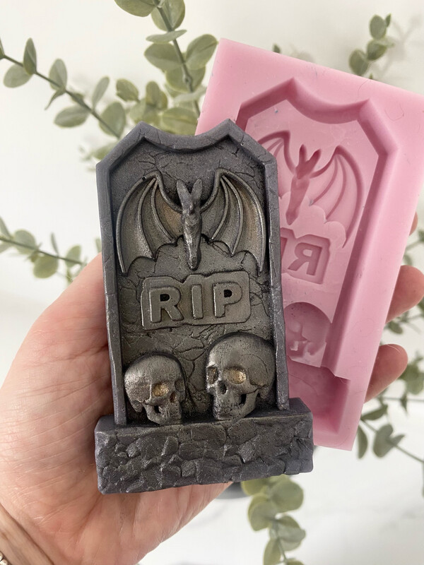 3d Rip Tombstone Bat Mould