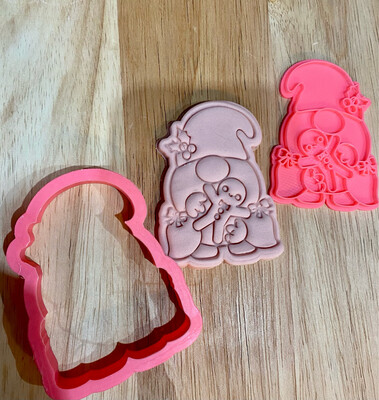 Cookie Cutter Gnome Gingerbread