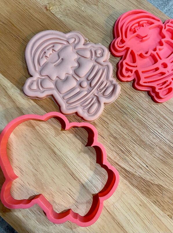 Cookie Cutter Santa