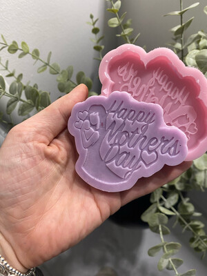 Mothers Day Shaped With Hearts