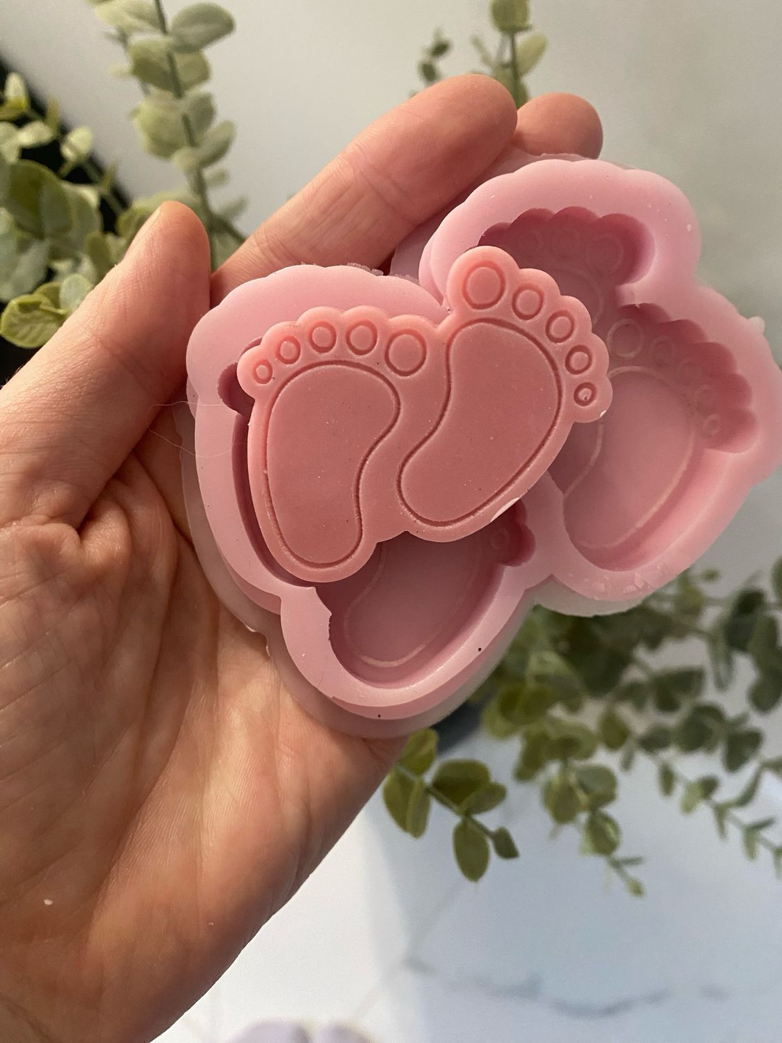 Set Of 2 Baby Feet