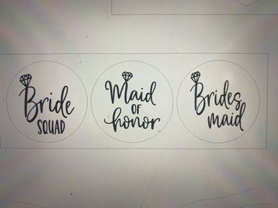 Bride Squad Maid Of Honour Bridesmaid