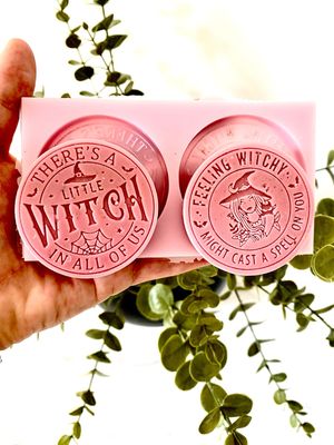 Witch Double Disc Mold