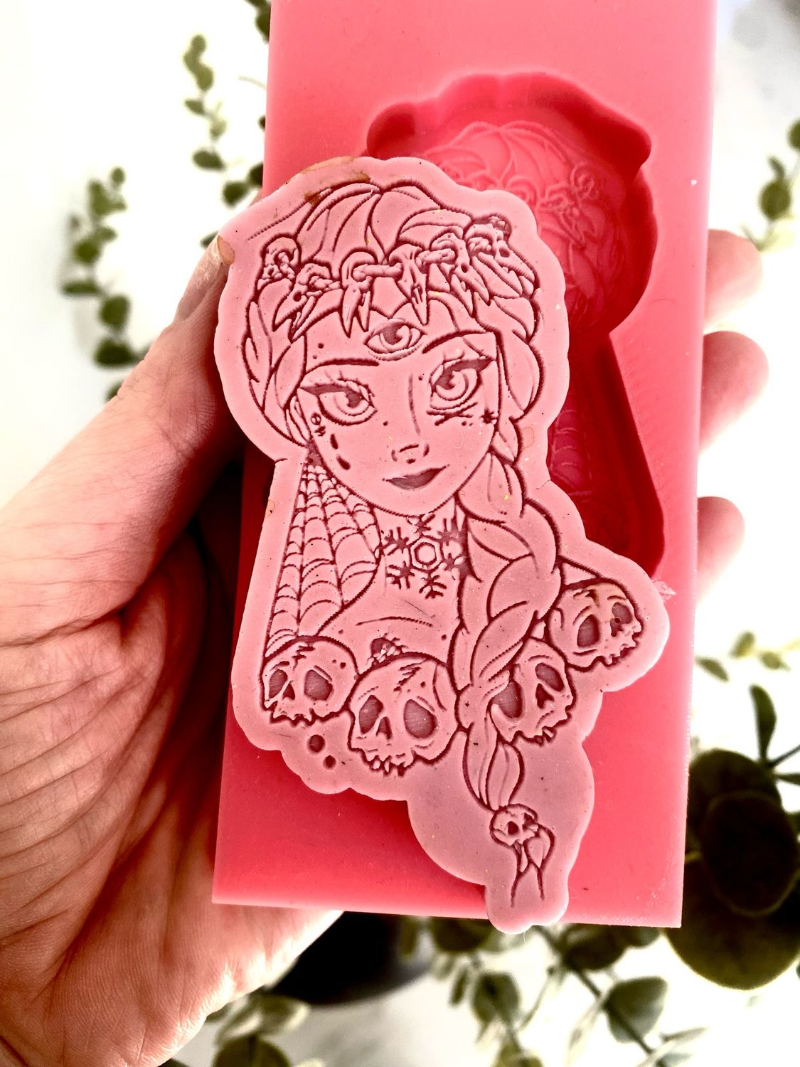 Skeleton Ice Princess Silicone Mold