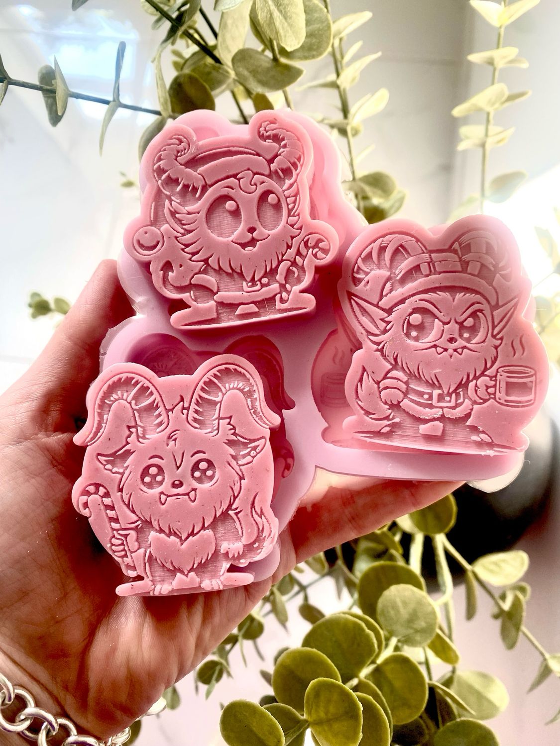 Krampus Triple Mold