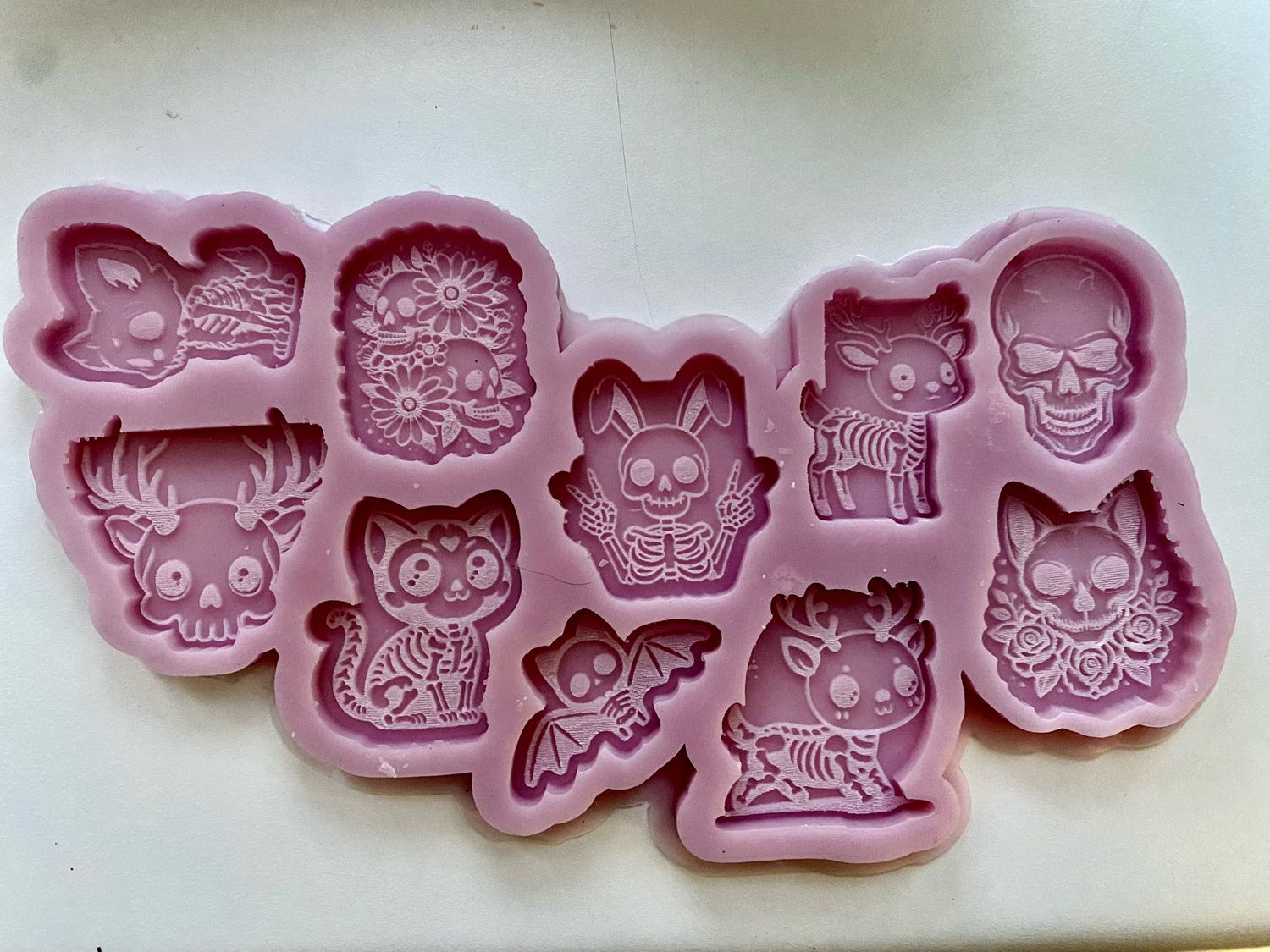Halloween Skeleton Animal Toppers