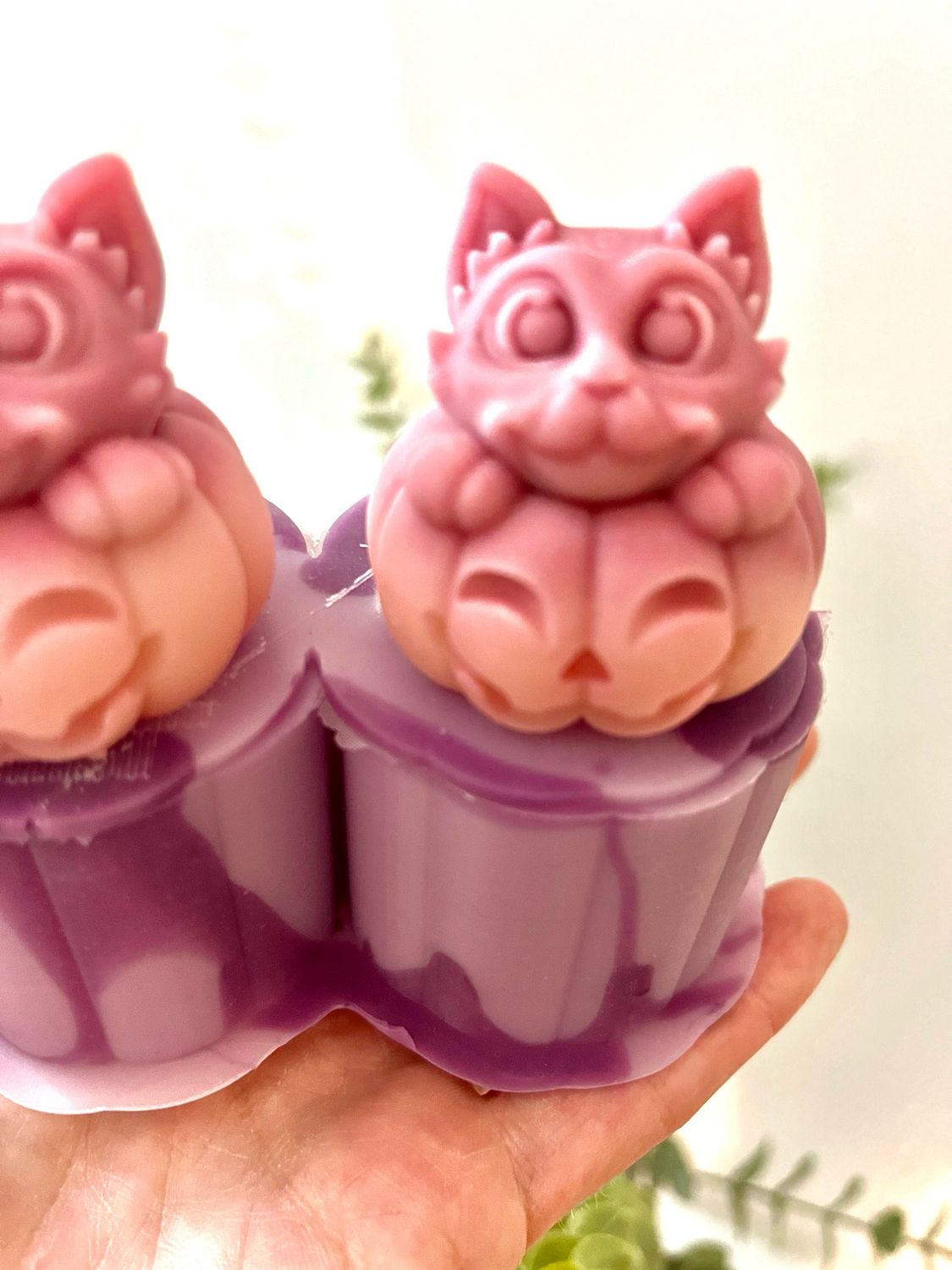 Pumpkin Cat 3d Mold