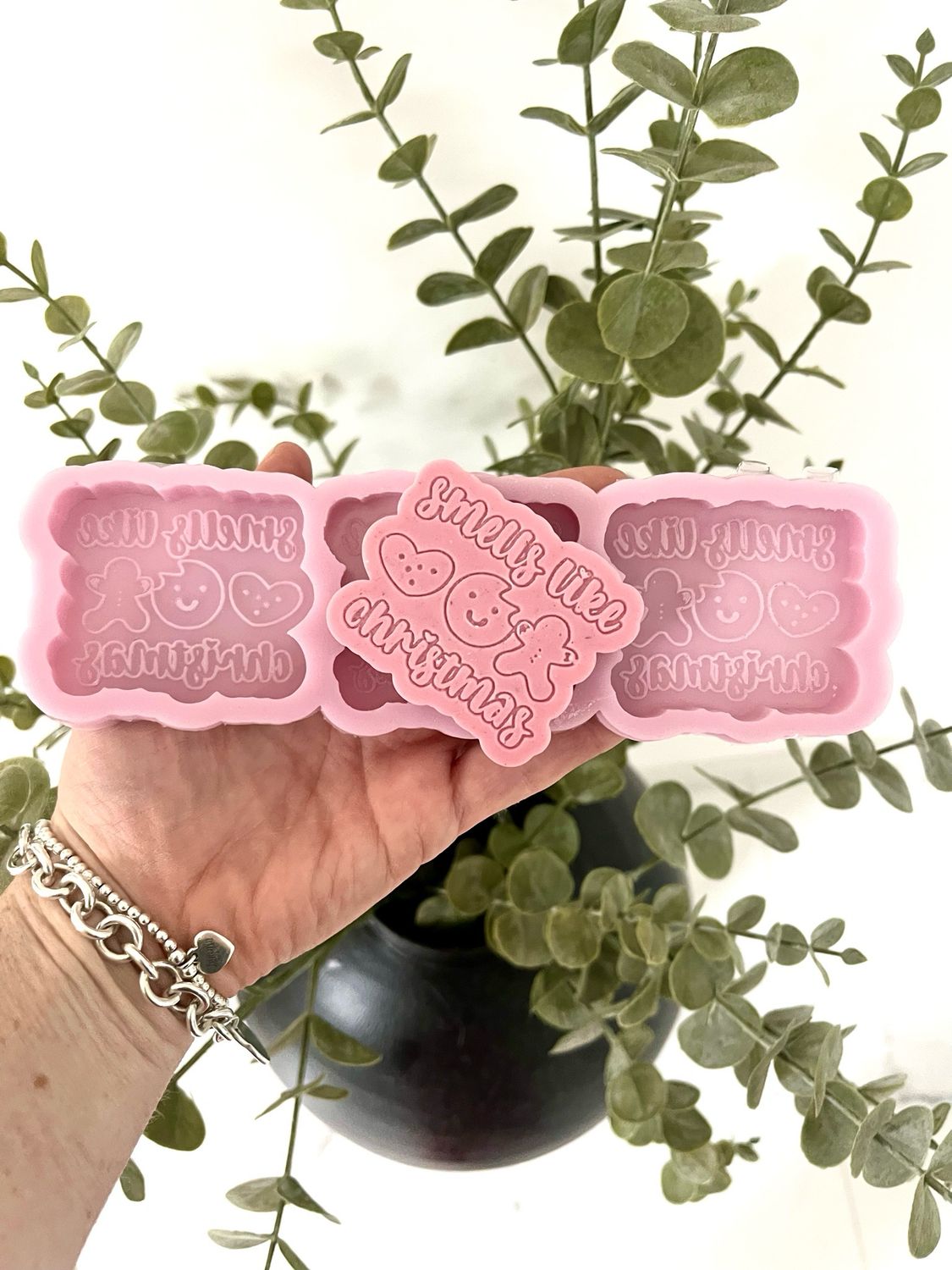 Smells Like Christmas Triple Silicone Mold