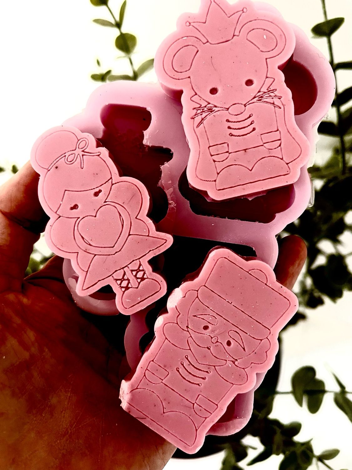 Nutcracker Trio Silicone Mold