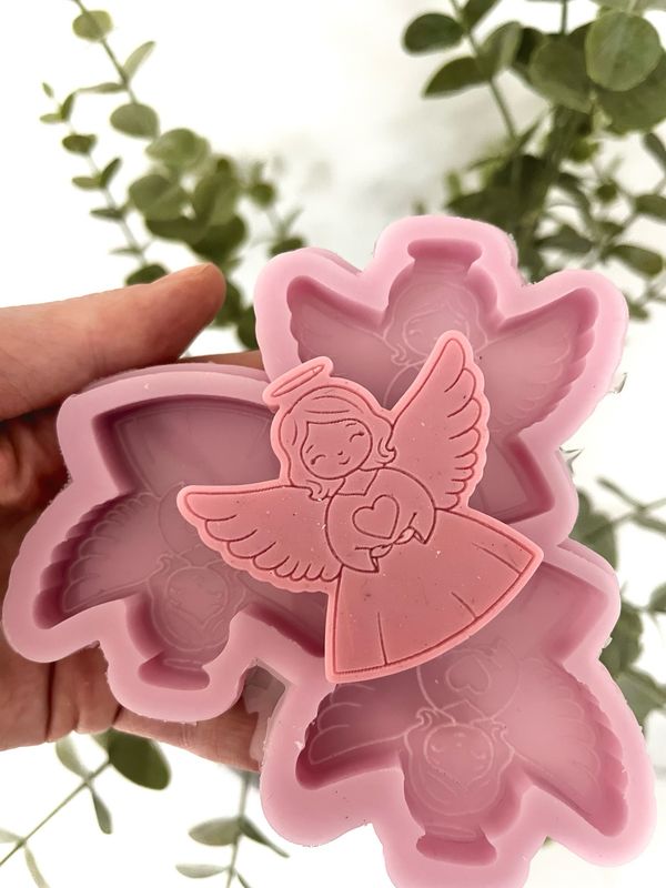 Top Of The Tree Angel Triple Mold