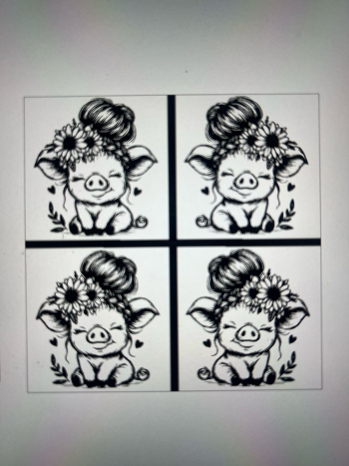 Miss Pig Sunflower Split Bar